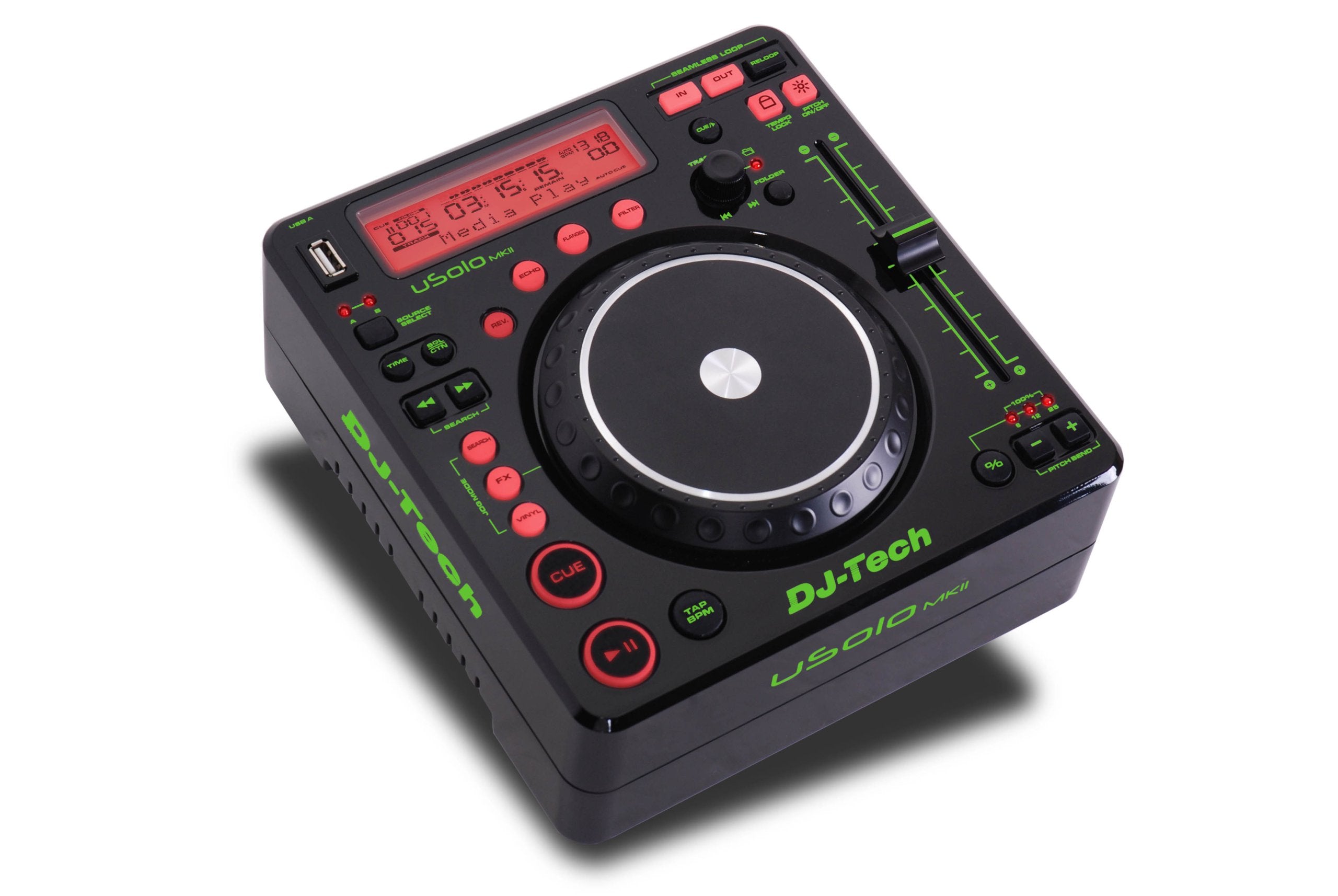 Table Top MP3 DJ Station & Scratch Effects - 2USB input & 100% Pitch ( Mat or HG finish )